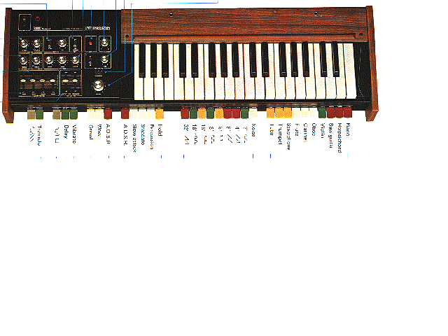2000 Replacement Key Roland Jupiter 4 SH-1 5 3 SH-2 09 7 SH-1000 